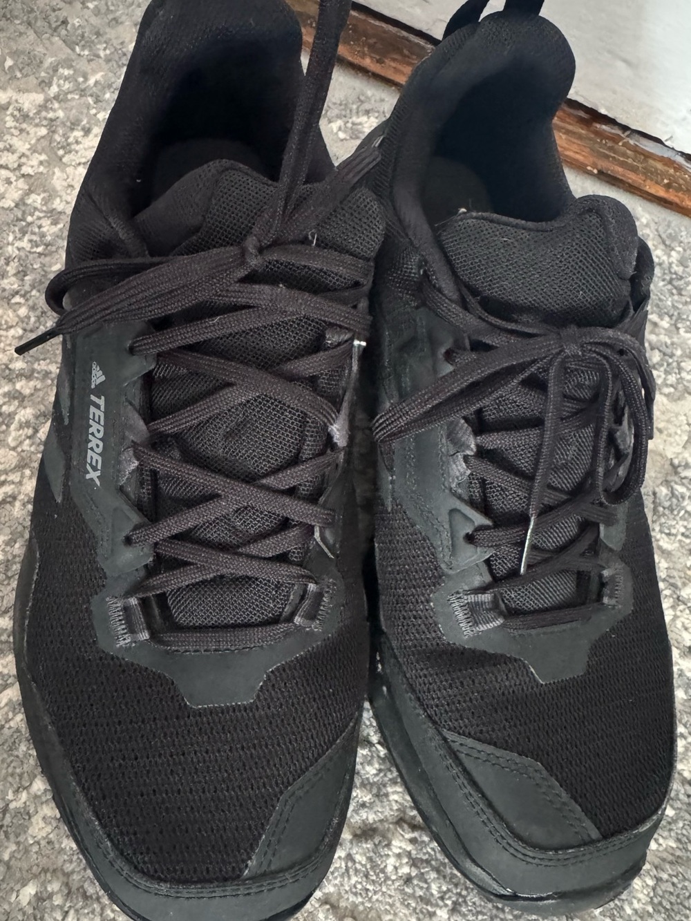 adidas Terrex All-Black Men's Trail Sneakers - Picture 2 of 3
